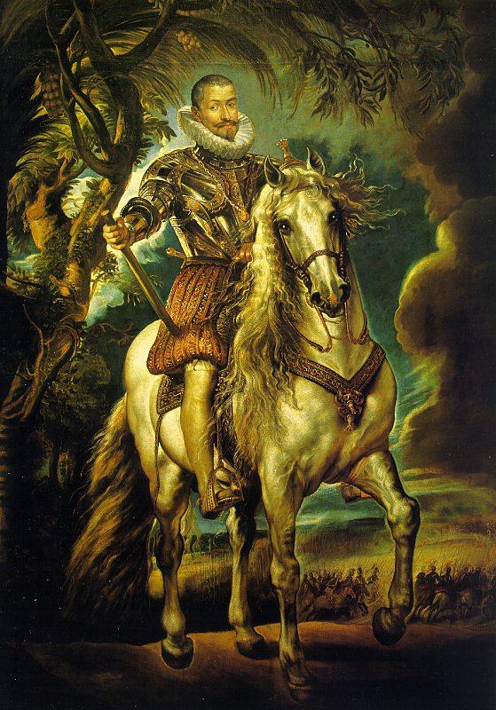Peter Paul Rubens Equestrian Portrait of the Duke of Lerma Sweden oil painting art